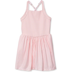 image:imageLands End Girls Athletic Active Tank Top DressPale Rose Gingham