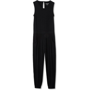 image:imageLands End Girls Casual Knit JumpsuitBlack