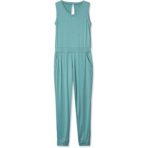 image:imageLands End Girls Casual Knit JumpsuitOil Blue