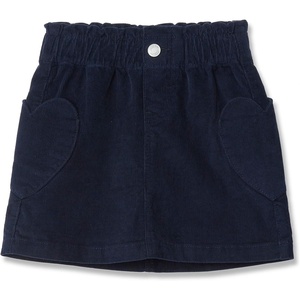 image:imageLands End Girls Corduroy Skirt with Heart PocketsClassic Navy
