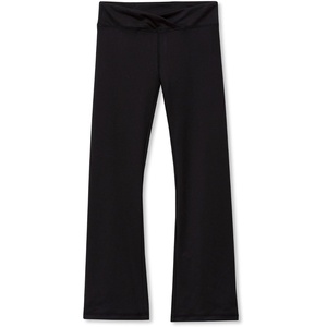image:imageLands End Girls High Waisted Active Flare LeggingsOnyx