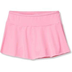 image:imageLands End Girls Slim Swim Mini Skirt Swim BottomsPink Cotton Candy