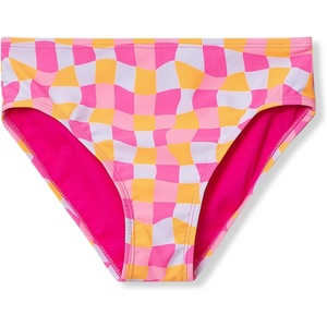 image:imageLands End Girls Swim Bikini BottomsPinkOrange Check
