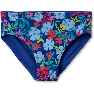 image:imageLands End Girls Swim Bikini BottomsTropical FloralDazzling Blue