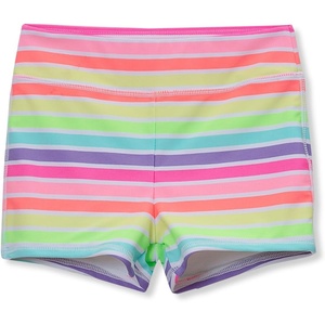 image:imageLands End Girls Swim Boy ShortsRainbow Stripes