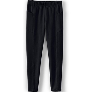 image:imageLands End Girls Tough Cotton Ankle Legging with PocketsBlack