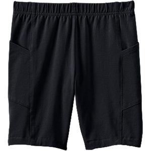 image:imageLands End Girls Tough Cotton Bike ShortsBlack