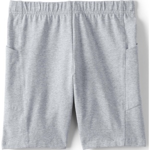 image:imageLands End Girls Tough Cotton Bike ShortsGray Heather