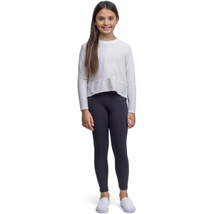 image:imageLands End Girls Tough Cotton Novelty LeggingsBlack