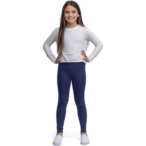 image:imageLands End Girls Tough Cotton Novelty LeggingsClassic Navy