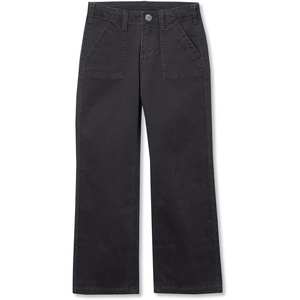 image:imageLands End Girls Woven Pull On Utility Cargo PantsLight Black