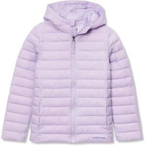 image:imageLands End Kids Husky Insulated Hooded JacketPastel Lilac