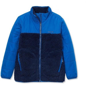 image:imageLands End Kids Water Resistant Mixed Media Insulated JacketMedieval BlueCobalt
