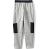 image:imageLands End Boys Basic Iron Knee Fleece JoggerGray Heather