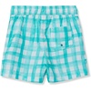 image:imageLands End Boys Print Swim TrunksCeramic BluePlaid