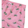 image:imageLands End Boys Print Swim TrunksGreen GeckosPink