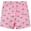 image:imageLands End Boys Print Swim TrunksGreen GeckosPink