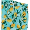 image:imageLands End Boys Print Swim TrunksLemonsTurquoise
