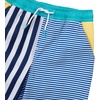 image:imageLands End Boys Stretch Hydroliner Sport Swim TrunkBlue Multi Stripe