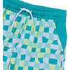 image:imageLands End Boys Stretch Hydroliner Sport Swim TrunkCheckersTurquoise