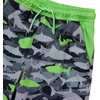 image:imageLands End Boys Stretch Hydroliner Sport Swim TrunkSharksGrayGreen
