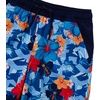 image:imageLands End Boys Stretch Hydroliner Sport Swim TrunkTropical HibiscusNavy