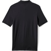 image:imageLands End Essentials Mens Long Sleeve All Day Comfort Polo Shirt  100 Cotton Wont Shrink Pill FadeBlack