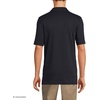 image:imageLands End Essentials Mens Long Sleeve All Day Comfort Polo Shirt  100 Cotton Wont Shrink Pill FadeBlack