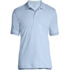 image:imageLands End Essentials Mens Long Sleeve All Day Comfort Polo Shirt  100 Cotton Wont Shrink Pill FadeBlue