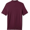 image:imageLands End Essentials Mens Long Sleeve All Day Comfort Polo Shirt  100 Cotton Wont Shrink Pill FadeBurgundy