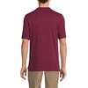 image:imageLands End Essentials Mens Long Sleeve All Day Comfort Polo Shirt  100 Cotton Wont Shrink Pill FadeBurgundy