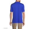 image:imageLands End Essentials Mens Long Sleeve All Day Comfort Polo Shirt  100 Cotton Wont Shrink Pill FadeCobalt