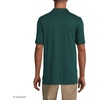 image:imageLands End Essentials Mens Long Sleeve All Day Comfort Polo Shirt  100 Cotton Wont Shrink Pill FadeEvergreen