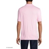 image:imageLands End Essentials Mens Long Sleeve All Day Comfort Polo Shirt  100 Cotton Wont Shrink Pill FadeIce Pink