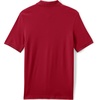 image:imageLands End Essentials Mens Long Sleeve All Day Comfort Polo Shirt  100 Cotton Wont Shrink Pill FadeRed