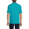 image:imageLands End Essentials Mens Long Sleeve All Day Comfort Polo Shirt  100 Cotton Wont Shrink Pill FadeTeal Breeze