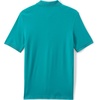 image:imageLands End Essentials Mens Long Sleeve All Day Comfort Polo Shirt  100 Cotton Wont Shrink Pill FadeTeal Breeze