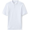 image:imageLands End Essentials Mens Long Sleeve All Day Comfort Polo Shirt  100 Cotton Wont Shrink Pill FadeWhite
