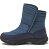 image:imageLands End Expedition Warmest Waterproof No Tie Kids Snow Boots for Boys and Girls  Insulated Winter Fleece Lined Snow Boots Size 11 to 7 Little and Big Kid ShoesMedium Blue