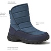 image:imageLands End Expedition Warmest Waterproof No Tie Kids Snow Boots for Boys and Girls  Insulated Winter Fleece Lined Snow Boots Size 11 to 7 Little and Big Kid ShoesMedium Blue