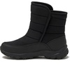 image:imageLands End Expedition Warmest Waterproof No Tie Kids Snow Boots for Boys and Girls  Insulated Winter Fleece Lined Snow Boots Size 11 to 7 Little and Big Kid ShoesBlack