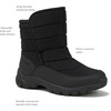image:imageLands End Expedition Warmest Waterproof No Tie Kids Snow Boots for Boys and Girls  Insulated Winter Fleece Lined Snow Boots Size 11 to 7 Little and Big Kid ShoesBlack