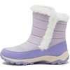 image:imageLands End Expedition Warmest Waterproof No Tie Kids Snow Boots for Boys and Girls  Insulated Winter Fleece Lined Snow Boots Size 11 to 7 Little and Big Kid ShoesLight Purple