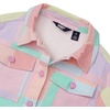 image:imageLands End Girls Denim JacketMulti Madras Plaid