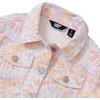 image:imageLands End Girls Denim JacketPastel Multi Tie Dye