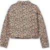 image:imageLands End Girls Denim JacketTan Cheetah Hearts