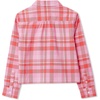 image:imageLands End Girls Flannel ShirtPinkRed Plaid