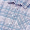 image:imageLands End Girls Flannel ShirtPurple Warm Plaid