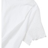 image:imageLands End Girls Flutter Eyelet Sleeve TopWhite