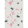 image:imageLands End Girls Gathered Waist Tunic TopIvory Dragonfly